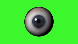 Floating eye green screen fx