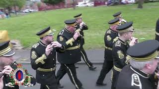 Kilcluney Volunteers FB @ Rathcoole Protestant Boys FB 15th Anniversary Parade 29/06/24