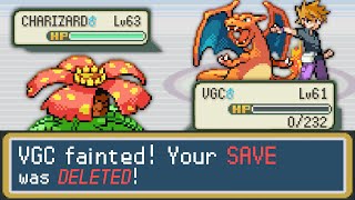 Pokémon, but my save gets deleted when a pokémon faints