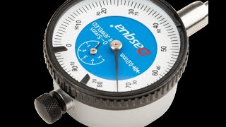 Dasqua High Precision Shock Resistant Dial Gauge 0-10mm x 0.01mm From Chronos Tools