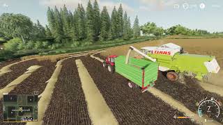 FS19 | Crop Tending and Resupplying! Straw hauling in the DARK! | DREISTERNHOF #14 | Timelapse