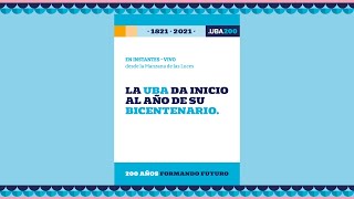 Acto de lanzamiento del año del Bicentenario de la UBA