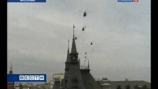 Тренеровочный полет над Москвой 04.05.2010