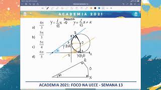 UECE - SEMANA 13 (M3) - Rui Lima - Geometria Analítica: Circunferência