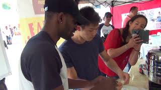 FIRST TIME TASTING BALUT Caught on Camera at Flavours of the Philippines