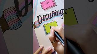 Easy & Stunning Front Page Idea | Drawing 🌈 #shorts #nhuandaocalligraphy #frontpage