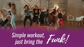 Simple dance workout combo, but you've got to bring the FUNK