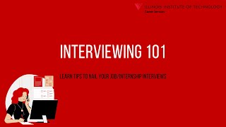 Interviewing 101