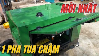 Mới nhất Máy phát điện gia đình tua chậm đã hoàn thiện | Máy phát điện Hoàng Kim 0901352121