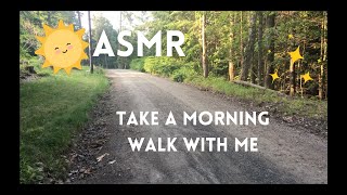 Outdoor ASMR (lofi) 😊☀️🌿 Take a Morning Walk With Me (lots of plants + birdsong, nature therapy)