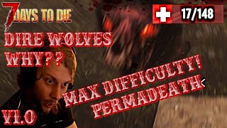 Preparing For Vultures And Dire Wolves! 7 Days To Die Max Difficulty Permadeath V1 0 E6