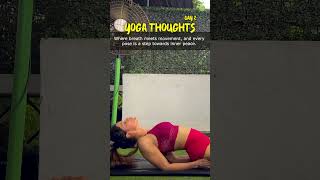 A Short Yoga Journey Day 1 shorts #yoga