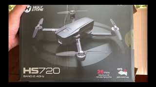 Holy Stone HS720 Foldable GPS Drone with 4K UHD Camera Review & Test