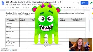 Instructions for Monster Creator Simulator