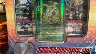 Digimon Adventure Box 2024 Opening! Wormmon Box! AB03