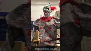 Animatronic Clown Halloween decor #shorts #clown #halloween