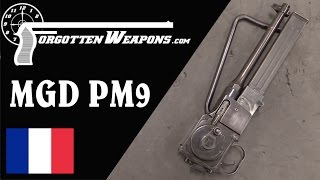 MGD PM9 Rotary-Action Submachine Gun