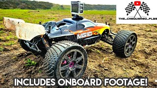 ftx carnage brushless, kyosho mp8, mjx hyper go and hpi trophy truggy vs launch ramps!