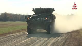 Бронированная машина Stryker с 30-мм пушкой #shorts