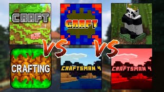 Craftsman building vs Craftsman Legend, Craftsman KingCraft,  Crafting and Building, Craftsman 4