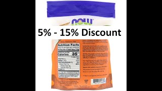 Discount - Now Foods, Whole Psyllium Husks, 16 oz (454 g) Review