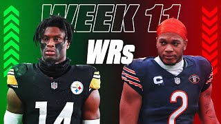 WRs: Week 11 Start 'Em, Sit 'Em | Fantasy Dirt