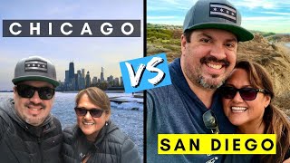 ❄Chicago vs 🌴San Diego