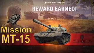 Centurion Mk. 7/1 - MT-15 mission for T55A || World of Tanks