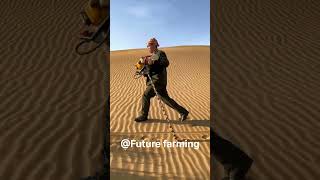 Desert green then learn from China #futurefarming #shortvideo #agriculture