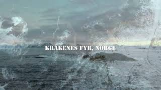 Kråkenes Fyr in der Polarnacht