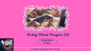 Renewed🤗 in our Mind Prayer(4)  #Theword #shortprayer