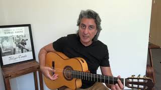 BABAK AMINI GUITAR CLASSES #115, BASICS #51, TANGOS FLAMENCOS PART 1