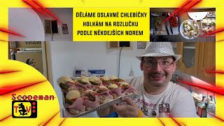 Děláme oslavné chlebíčky holkám na rozlučku podle někdejších norem - Recept | CZ 1080p