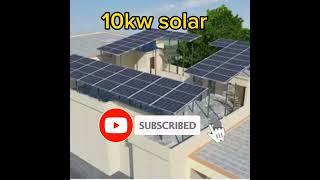 Solar system video, #solar  #shortvideos #shorts #5kw #10kw