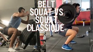 BELT SQUAT MEILLEUR QUE LE SQUAT !?