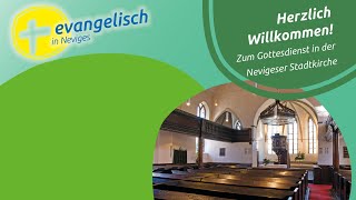 Gottesdienst am 29. September 2024 aus der Nevigeser Stadtkirche