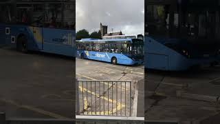 Cymru Clipper SN16 OSE And SN16 OSF Departing Port Talbot Bus Station#shorts#bus#youtubeshorts#uk