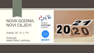 Nova godina, novi ciljevi - webinar, 30.12.