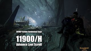 BDO 309AP Kutum Awakened Sage 11900/h @ Sycraia Abyssal Advance Loot Scroll