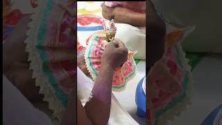 Laddu Gopal birthday celebration 🎊🎉❤ #shorts #viral #trending #youtubeshorts #cake #krishna #bhakti