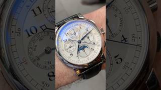 $190,000.00 PLATINUM RATTRAPANTE PERPETUAL: A. Lange & Söhne 1815 Rattrapante Perpetual Calendar