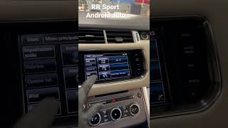 Interfaccia #androidauto installata su #rangeroversport