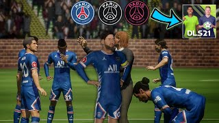 PSG 21/22 Season Latest Kits & Logo for DLS 22