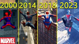 Evolution of Train Damage in Spider-Man Games (2002-----2021) 4K 60FPS