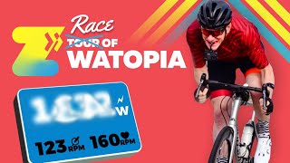 It's always a ZWIFT RACE! Tour of Watopia Stage 2 // LIVE