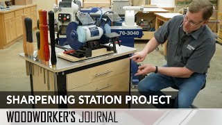 Lathe Tool Sharpening Station