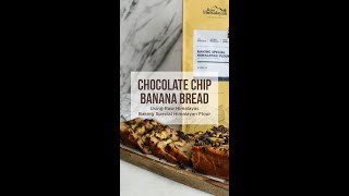 Chocolate Chip Banana Bread Recipe #ytshorts #bananabread