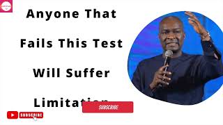 Anyone That Fails This Test Will Suffer Limitation || APOSTLE JOSHUA SELMAN