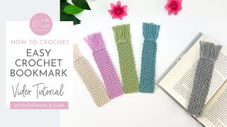 Easy Crochet Bookmark Pattern