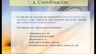 Comunicación N1 2EV Lengua y Literatura – Oración compuesta  (Tema 5)